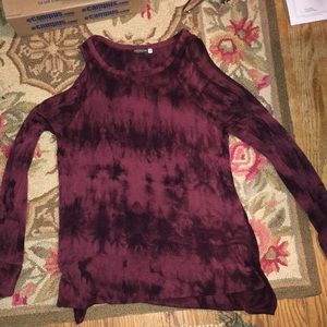 Off the Shoulder Tie Dye